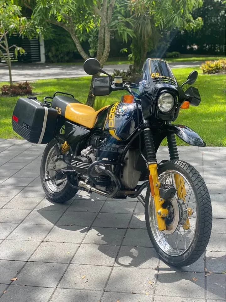 1988 BMW R100 GS “First Bumblebee”