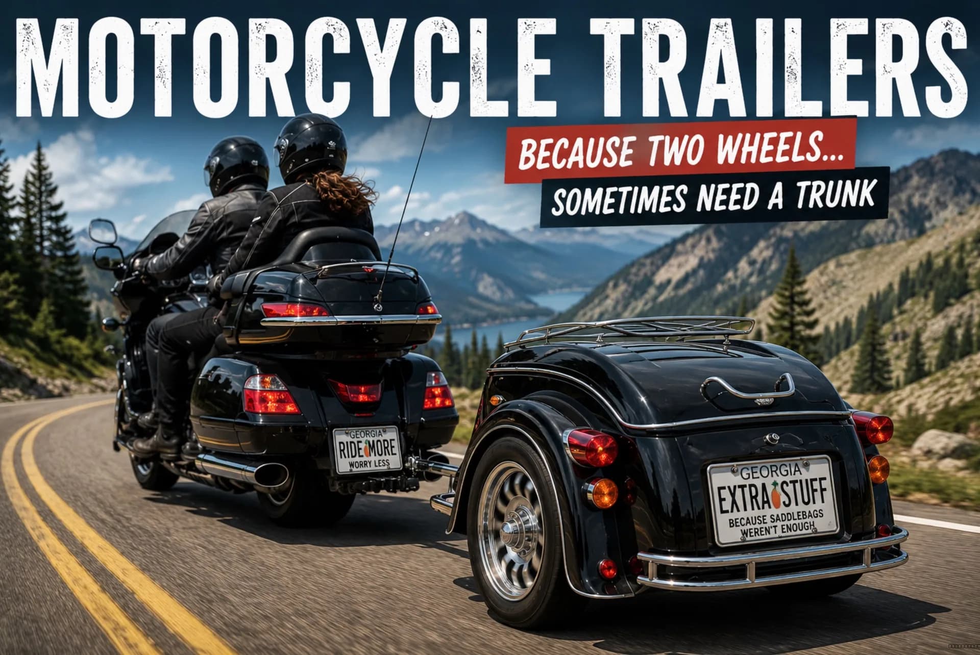 Motorcycle Trailers: Because Apparently Saddlebags Weren’t Enough